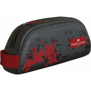 Faber Castell Kıng 1 Serisi  Tek Gözlü Kalemlik - Ebru Desenli Siyah