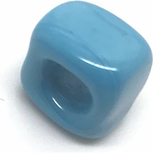 Erer Gümüş Kolye Bileklik Zincire Takılan El Işi Cam Boncuk 3