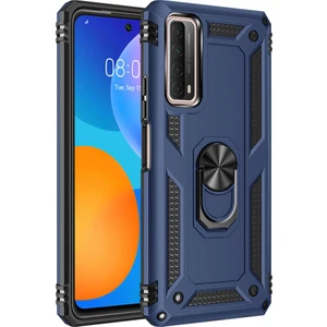 Kny Huawei P Smart 2021 Kılıf Ultra Korumalı Yüzüklü Manyetik Vega Kapak
