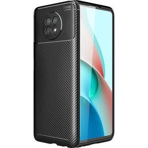 Kny Xiaomi Redmi Note 9 5g Kılıf Karbon Desenli Negro Silikon