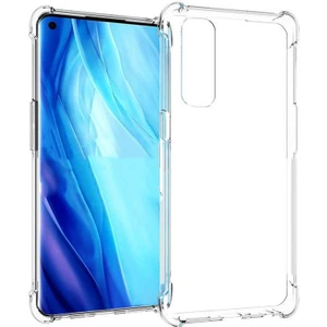 Kny Oppo Reno 4 Pro Kılıf Ultra Korumalı Şeffaf Antishock Silikon