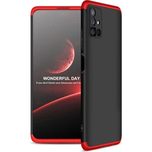 Kny Samsung Galaxy M51 Kılıf 3 Parça 360 Zore Ays Kapak