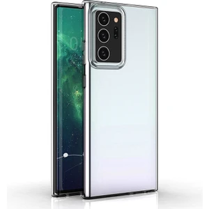 Kny Samsung Galaxy Note 20 Ultra Kılıf Ultra Ince Şeffaf Silikon