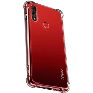 Kny Oppo A91 Kılıf Ultra Korumalı Şeffaf Antishock Silikon