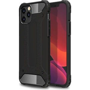 Kny Apple Iphone 12 Pro Max Kılıf Çift Katmanlı Armour Case