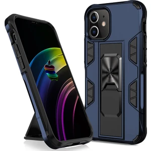 Kny Apple Iphone 12 Pro Max Kılıf Standlı Kızaklı Manyetik Volve Kapak