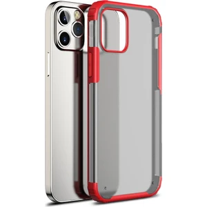 Kny Apple Iphone 12 Pro Max Kılıf Silikon Kenarlı Sert Buzlu Volks Kapak