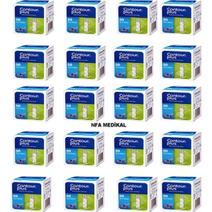 Contour Plus Bayer Kanşekeri Ölçüm Stribi 20 Kutu 1000