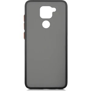 Kny Xiaomi Redmi Note 9 Silikon Kenarlı Buzlu Fri Kapak