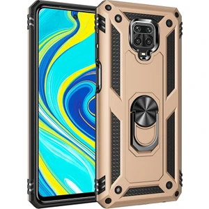 Kny Xiaomi Redmi Note 9s Kılıf Ultra Korumalı Yüzüklü Manyetik Vega Kapak
