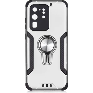 Kny Samsung Galaxy S20 Ultra Kılıf Ultra Korumalı Yüzüklü Manyetik Coco Kapak