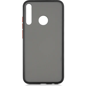 Kny Huawei P40 Lite E Kılıf Silikon Kenarlı Buzlu Fri Kapak