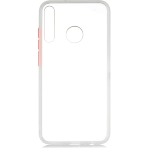 Kny Huawei P40 Lite E Kılıf Silikon Kenarlı Buzlu Fri Kapak