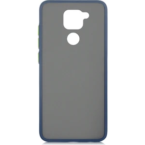 Kny Xiaomi Redmi Note 9 Silikon Kenarlı Buzlu Fri Kapak