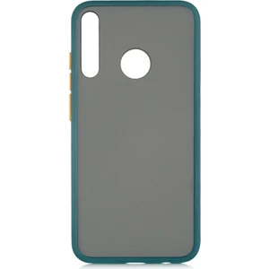 Kny Huawei P40 Lite E Kılıf Silikon Kenarlı Buzlu Fri Kapak