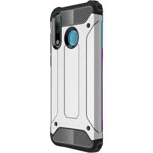 Kny Huawei P40 Lite E Kılıf Çift Katmanlı Armour Case