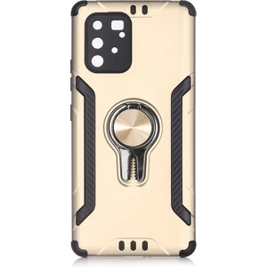 Kny Samsung Galaxy A91  S10 Lite  Kılıf Ultra Korumalı Yüzüklü Manyetik Coco Kapak