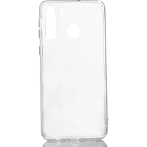 Kny Samsung Galaxy A21 Kılıf Ultra Ince Şeffaf Silikon