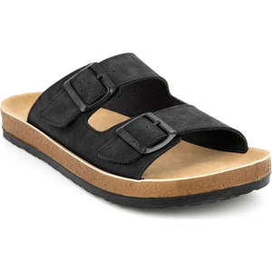 Orthopedix Allen Anatomik Çift Tokalı Erkek Terlik 31330