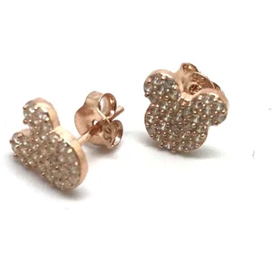 Erer Gümüş Gümüş Mickey Mouse Küpe DP17C2