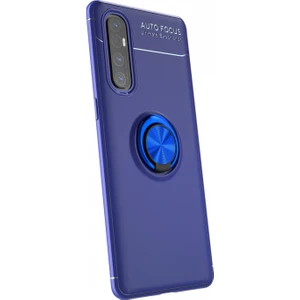 Kny Oppo Reno 3 Pro Kılıf Yüzüklü Manyetik Ravel Silikon
