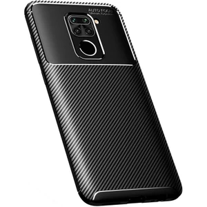 Kny Xiaomi Redmi Note 9 Kılıf Karbon Desenli Lux Negro Silikon