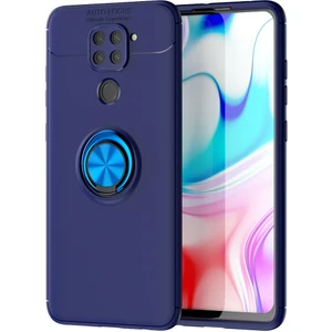 Kny Xiaomi Redmi Note 9 Kılıf Yüzüklü Manyetik Ravel Silikon