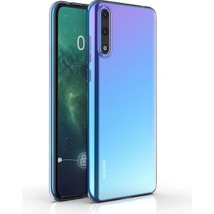 Kny Huawei P Smart S Kılıf Ultra Ince Şeffaf Silikon