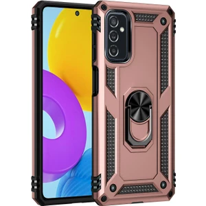 Kny Samsung Galaxy M52 Kılıf Ultra Korumalı Yüzüklü Manyetik Standlı Vega Kapak