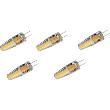 Cata 5 Adet 4 W G4 12 Volt LED Kapsül Ampul CT-4252 Gün