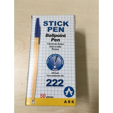 Ark 222 Mavi Tükenmez Kalem