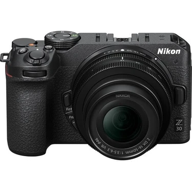 Nikon Z30 16-50MM Lensli Aynasız Fotoğraf Makinesi 20.8 MP 4K Video Kaydı