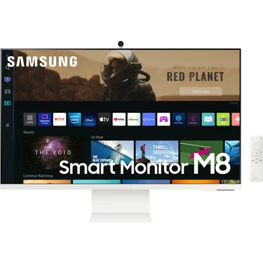 Samsung M8 Serisi LS32BM801UUXUF UHD 32” Dahili Kameralı Akıllı Monitör