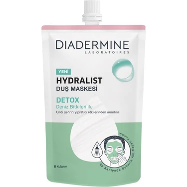 Diadermine Hydralist Duş Maskesi Detox Etkili 1