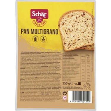 Schar Pan Multigrano Glutensiz Ekmek