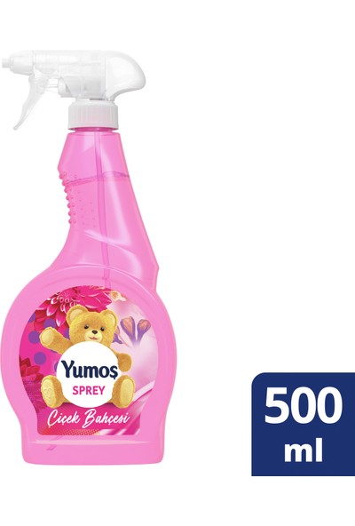 Yumoş Sprey Evinizde ve Giysilerinizde Ferahlık İçin Çiçek Bahçesi 500 ml