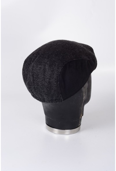 mercantoptan Italyan Kalıp Yeni Sezon Erkek Şapka Yün London Kasket