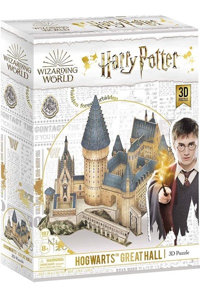 Berlin Shop Cubic Fun Harry Potter Hogwarts Büyük Salon 3D Puzzle