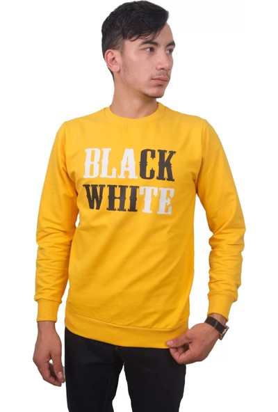 BOOSS MILANO Erkek Sarı Sweatshirt-11