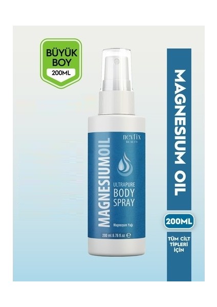 Beauty Magnezyum Yağı 200 ml