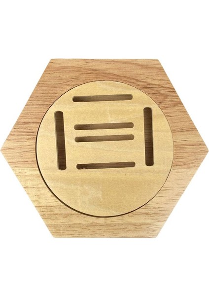 3x Ahşap Altıgen Madalya Rafı Depolama Koleksiyon Organizatör Askı (Yurt Dışından) fiyatları