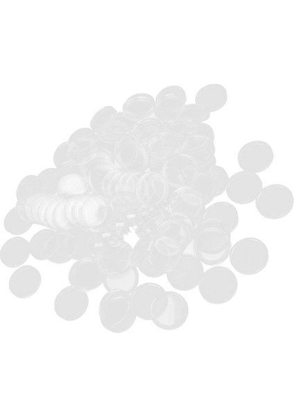 200X Clear 21MM Madeni Para Tutucusu Para Koruyucular Için Su Geçirmez (Yurt Dışından)