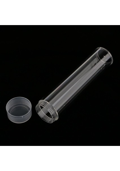 20 Adet Koruyucu Tüp Tutucu Temiz Yuvarlak Kılıflar Saklama Kutuları 20.5/25MM (Yurt Dışından)