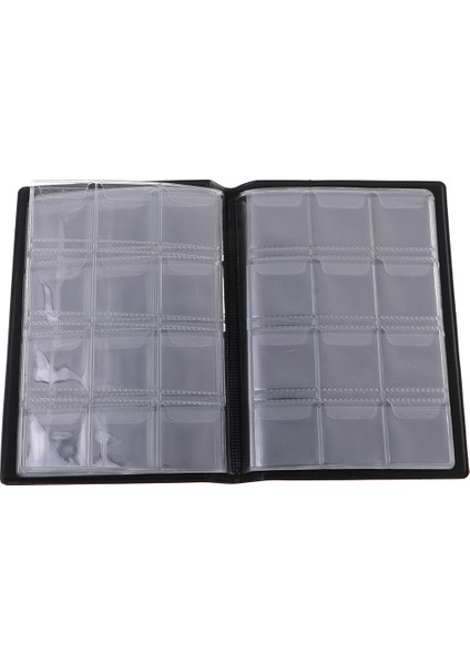120 Coin Collection Tutucular Albüm Taşınabilir Depolama Cepleri Kitap 2 Molor (Yurt Dışından)