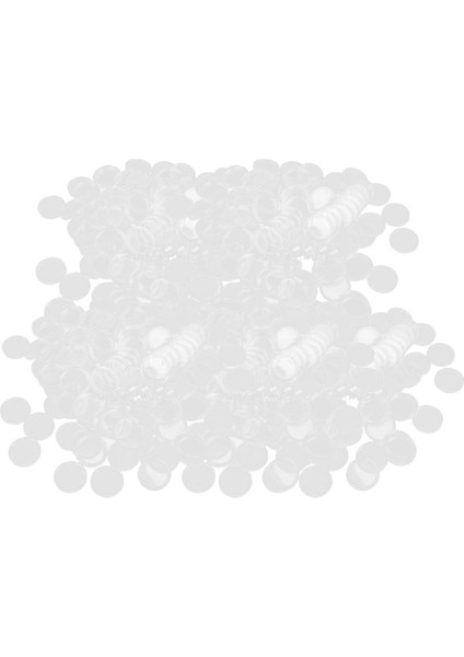500 Adet 21MM Plastik Yuvarlak Para Kapsülleri Saklama Kutusu Konteyner Kasa Tutucu (Yurt Dışından)