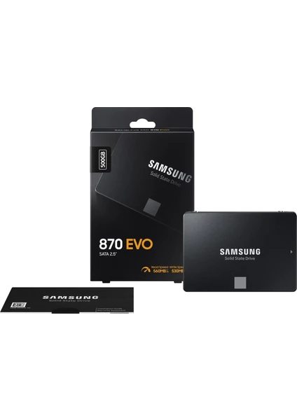 870 Evo 500GB 560MB-530MB Sata SSD