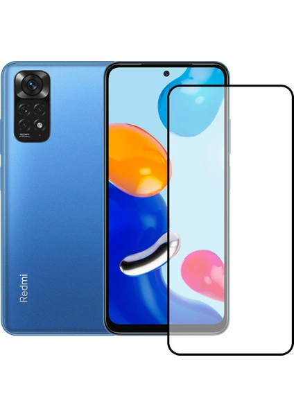 Xiaomi Redmi Note 11 / 11S Ekran Koruyucu Seramik Nano 9d Tam Kaplama Siyah