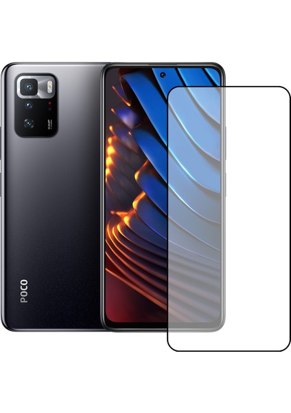 Xiaomi Poco X3 Gt Ekran Koruyucu Seramik Nano 9d Tam Kaplama Siyah