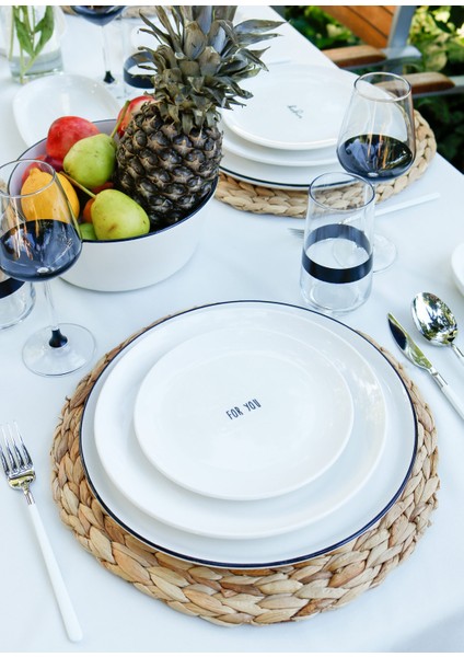 Summertime Pasta Tabağı 6 Lı Set - 19 cm modelleri