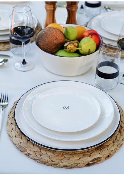 Summertime Pasta Tabağı 6 Lı Set - 19 cm indirimleri